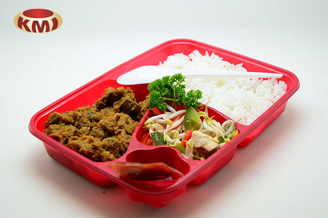 Nasi Daging Gulai Lunch Menu